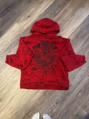 red spider world wide hoodie, no flaws like new. best offer
